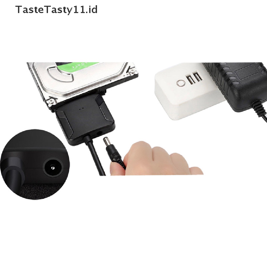 (TasteTasty) Adapter Converter USB 3.0 Ke IDE / SATA Untuk Hard Disk 2.5 / 3.5 &quot;SATA / IDE / SSD