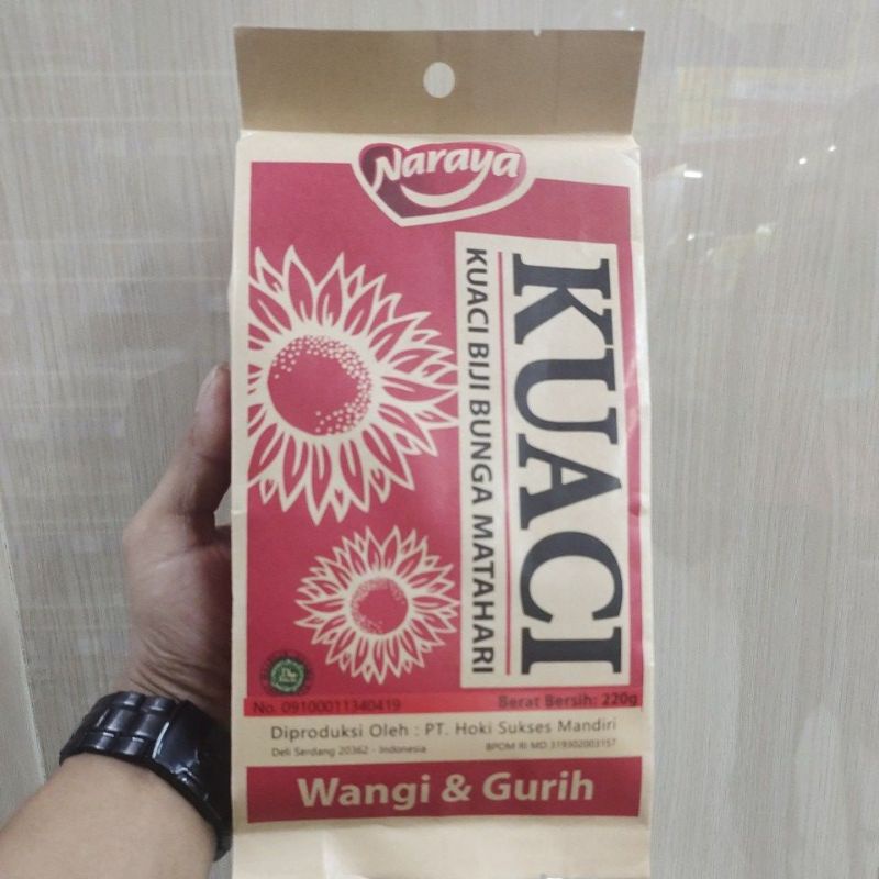 

Naraya Kuaci Biji bunga Matahari 220gr