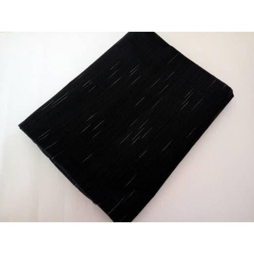 Sangat Laku Kain Batik Tenun Lurik - Gerimis Hitam