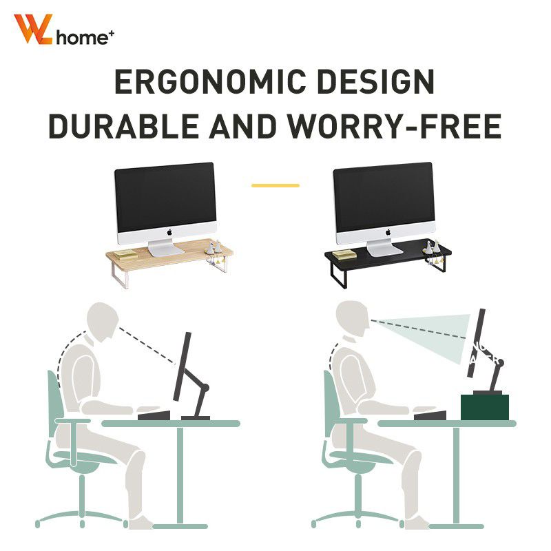 Monitor Stand Rak Monitor Tatakan Monitor Komputer Meja Monitor Minimalis