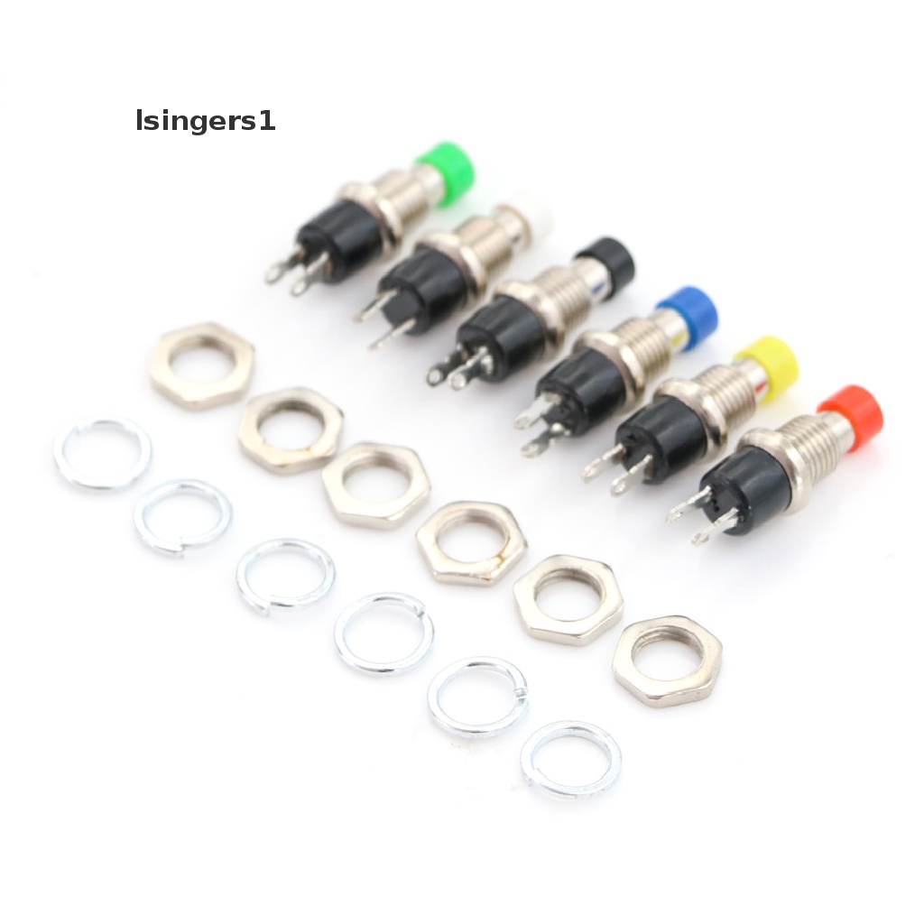 (lsingers1) 5pcs Saklar Tekan Momentary 5mm