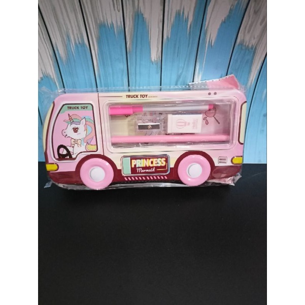 

Kotak pensil truck toy ada isi B-692