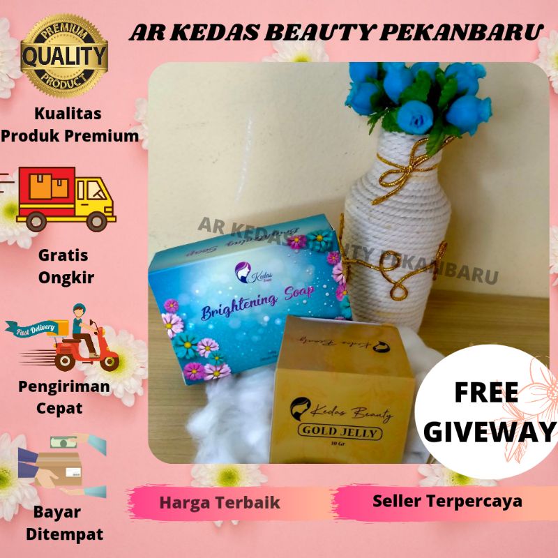 KEDAS BEAUTY - Kedas Beauty Soap - kedas jelly gold - kedas body serum bpom