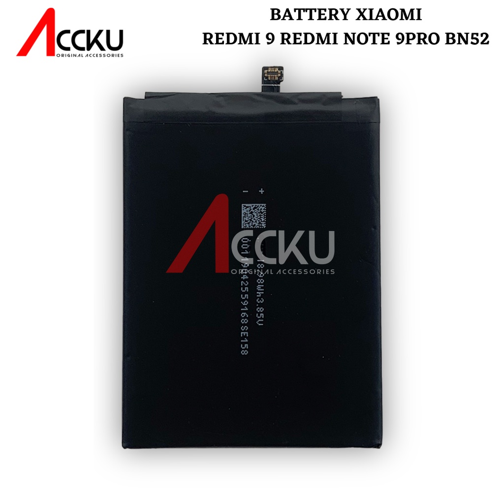 BATERAI XIAOMI REDMI NOTE 10 PRO BATERAI XIAOMI BN52 BATTERY XIAOMI REDMI NOTE 9 PRO BN54 ORIGINAL