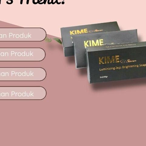 ☀ Sabun Kime Original / Kime Skincare Original / Kime Jeju Vulcanic ➳