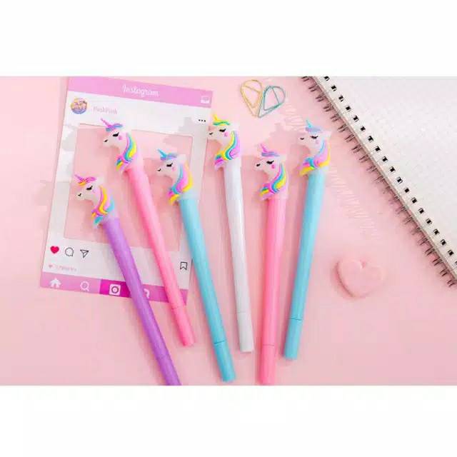 

Bolpoin / Pena / Bolpen Unicorn Menyala