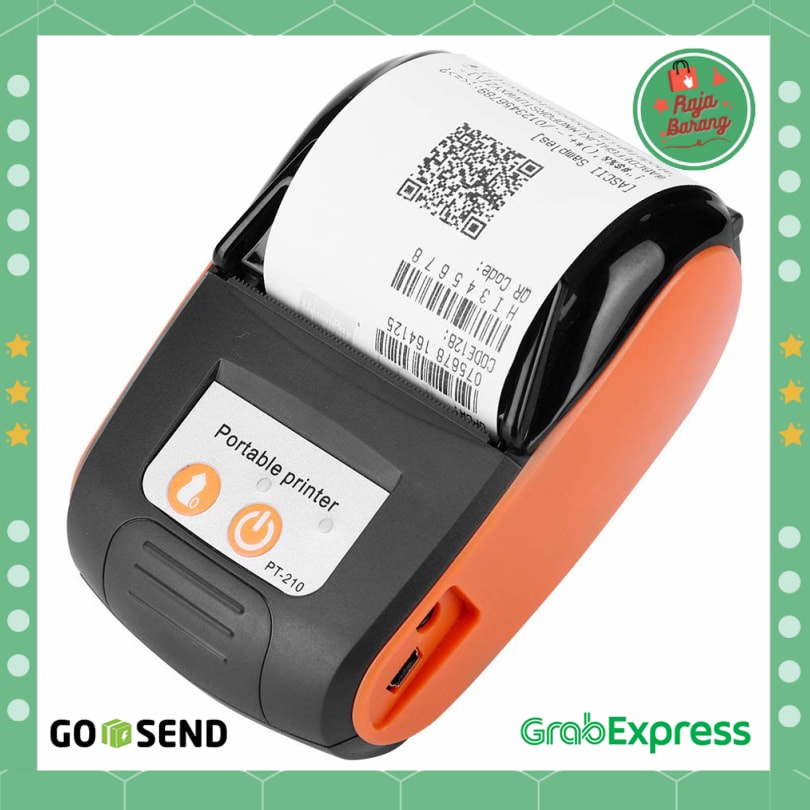 Printer Thermal - POS Bluetooth Thermal Receipt Printer 58mm