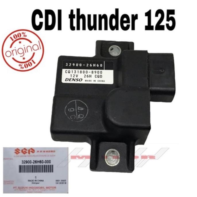 CDI suzuki thunder 125 original asli 32900-26H60-000 hoym07 Segera Dapatkan