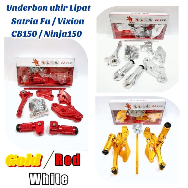 underbone lipat ful CNC Vixion/Fu/CB150/Ninja150