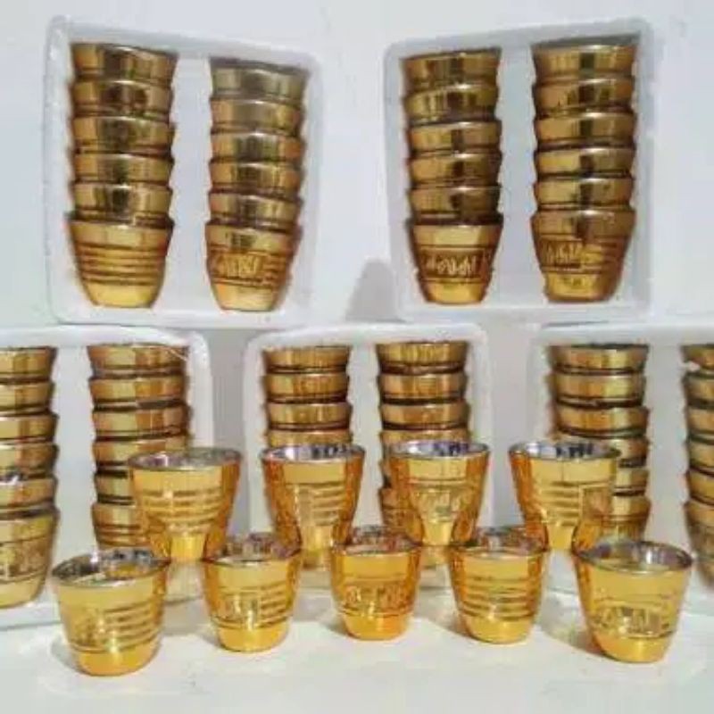 gelas air zamzam cucing 1lusin 12pcs/gelas cucing/gelas zamzam