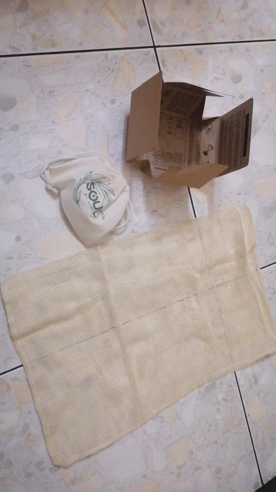 Kantong Belanja Kiloan Buah Sayur / Cotton Shopping Mesh Bag / Kantong Jaring