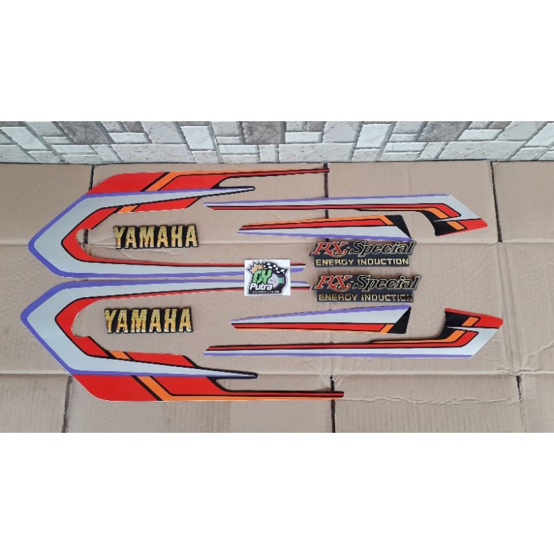 STRIPPING STICKER SET EMBLEM RX-SPESIAL 1994 NON ORI KUALITAS BAGUS
