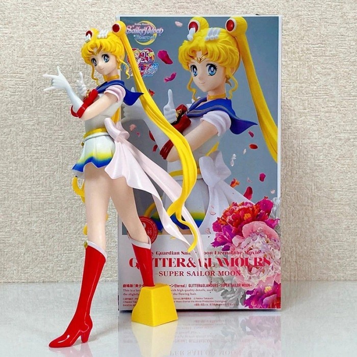 Figure Sailormoon Pretty Guardian The Movie Glitter & Glamours set 2