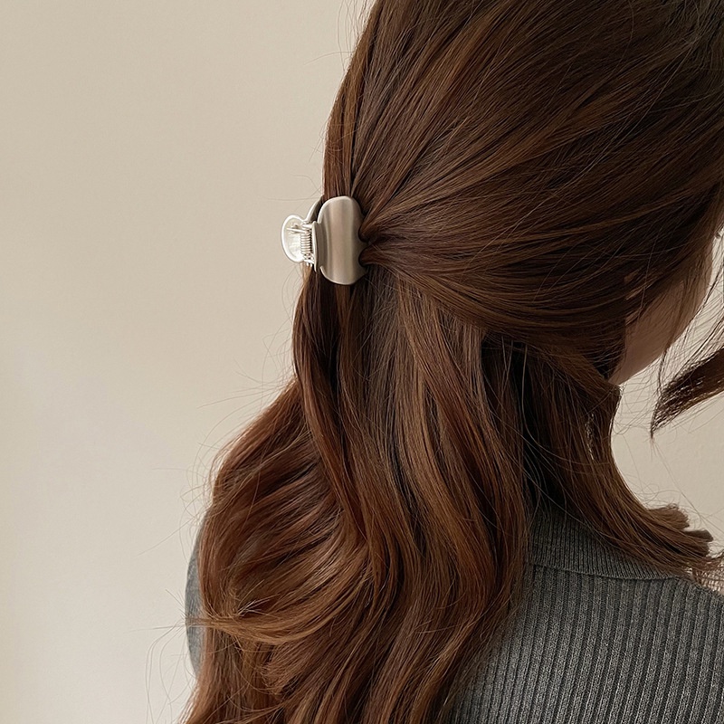 KLIP RAMBUT GOLD BESI JEPIT PONI EMAS METAL SILVER JEPITAN PONYTAIL MINI SMALL KECIL HAIRCLIP HAIR CLIP CLAW AKSESORIS RAMBUT ACESSORIES WANITA KOREA ANAK FEMALE GLOSSY