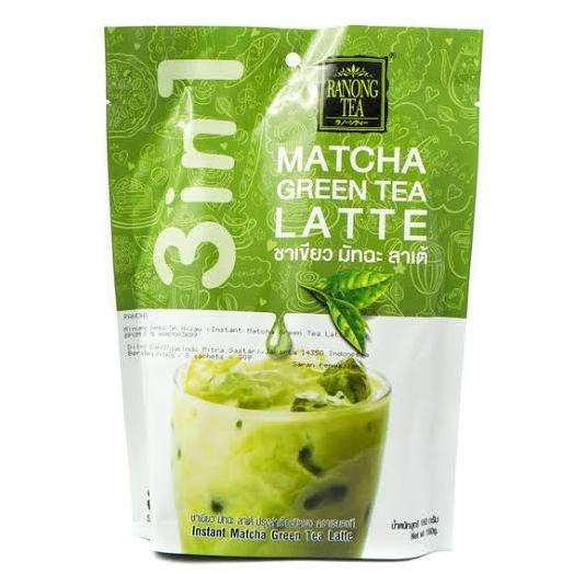 

ranong tea matcha green tea latte 130gr isi 10
