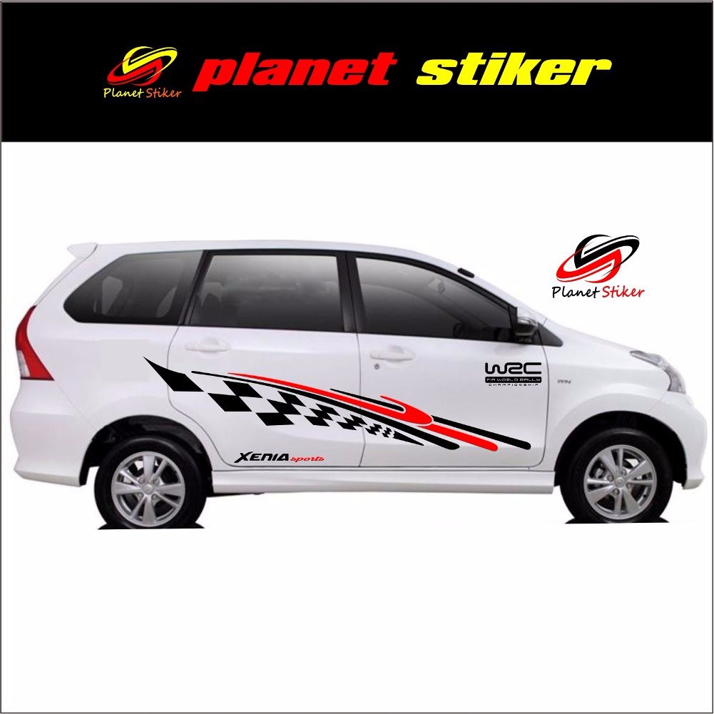 Cutting Sticker Stiker Mobil Xenia Avanza Racing Sports Jumbo Istimewa Murah N Kualitas Shopee Indonesia