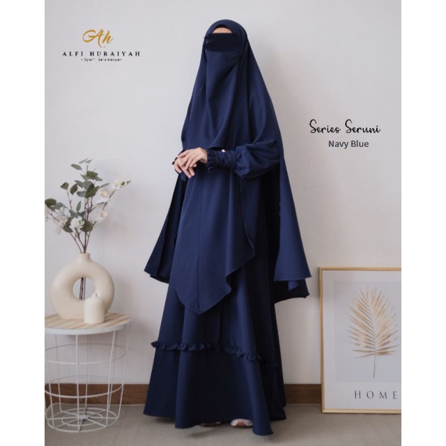 Set Seruni by Alfi huraiyah Navy