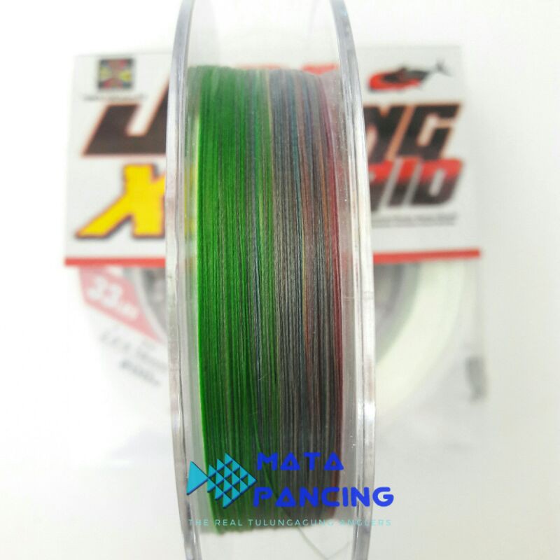 Benang pe gtech jigging 9x braid multicolour 200m