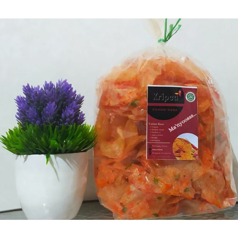 

Keripik Kaca Rasa Balado Jeruk 250gram/Sebring kiripik kaca kaca kiripik Jajanan Murah