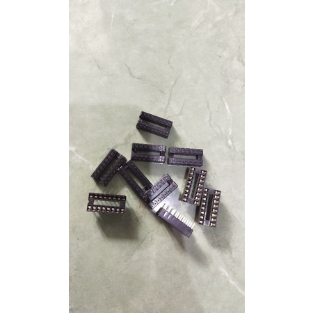 soket IC 16 kaki#harga perbiji