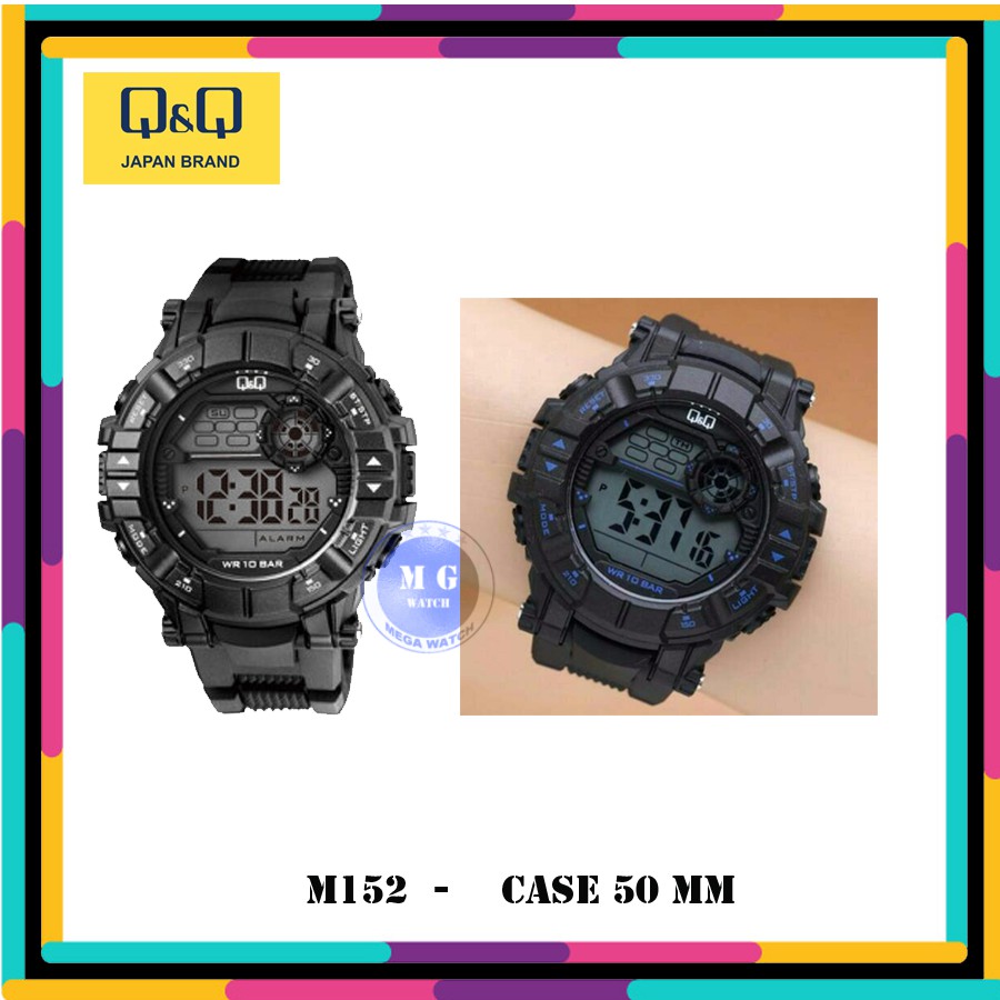 Jam Tangan Pria Original QQ Q&Q M152 M 152 DIGITAL SPORT MURAH