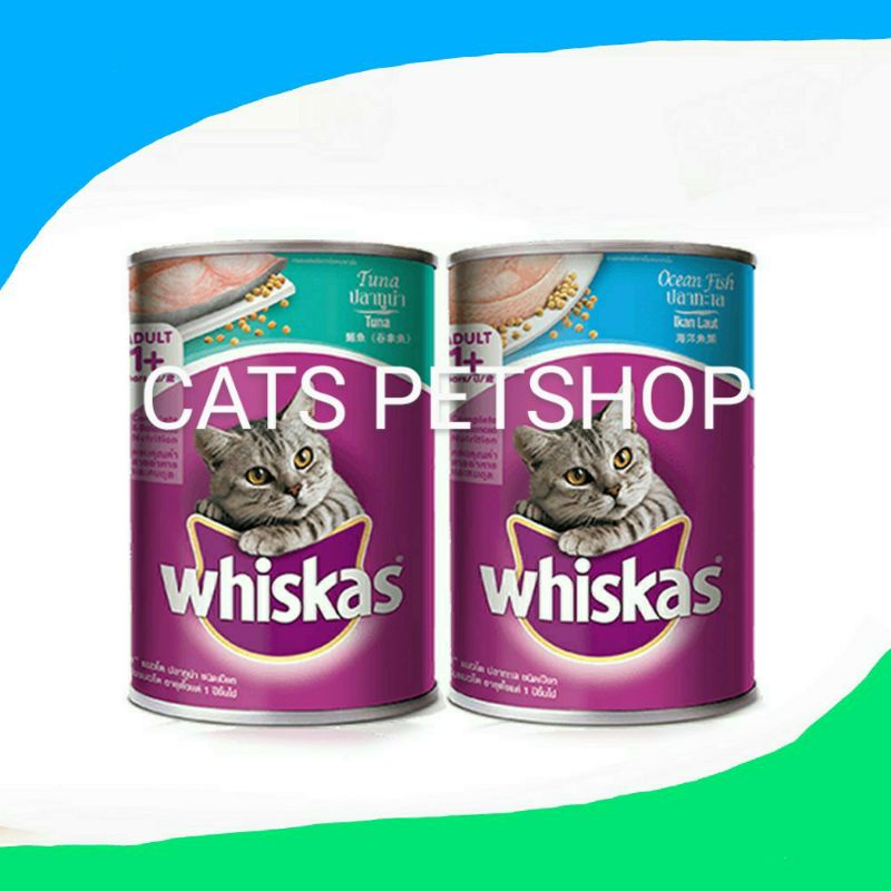WHISKAS KALENG 400gr