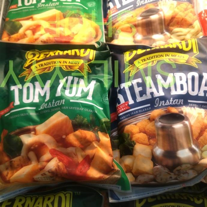 

BERNADI STEAMBOAT INSTAN 300GR FRESH FROZEN FOOD