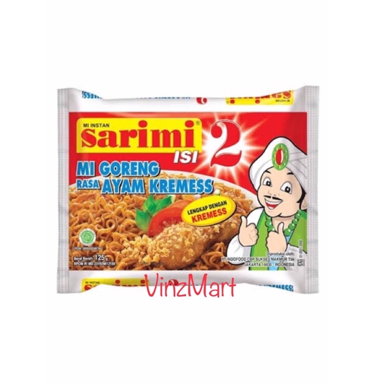 

Sarimi ayam kremes isi 2 125gram