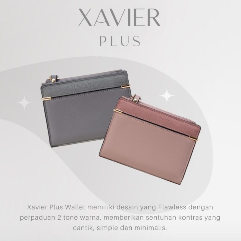 Jims Honey Xavier Plus Wallet Dompet Lipat Wanita Kecil