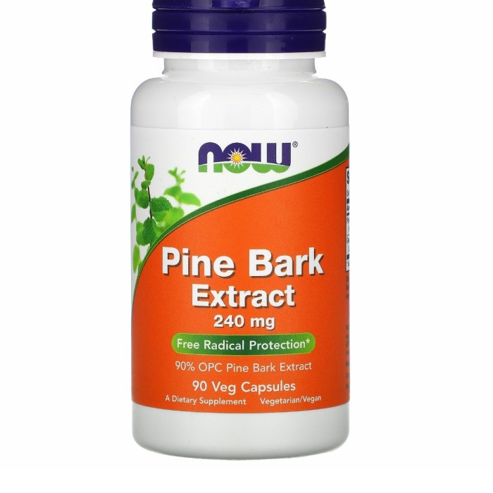 Now Foods Pine Bark Extract 240 mg 90 Caps - Source naturals