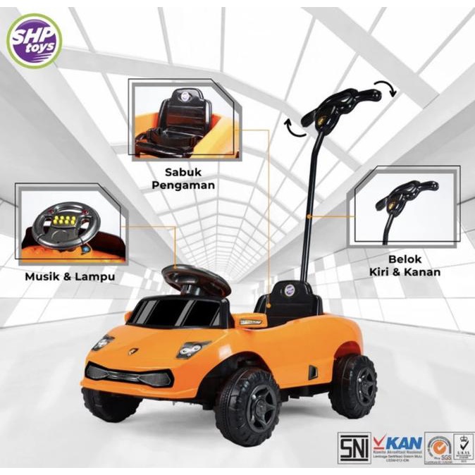 MAINAN ANAK MOBIL DORONG GGC SPORT SHP TOYS / MAINAN ANAK