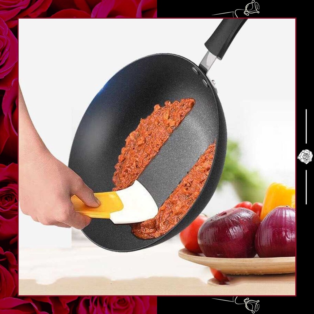 Wok Pan Anti Lengket - Wajan Penggorengan Anti Lengket - Panci Masak Wok Nonstick Frying Pan 32cm CO