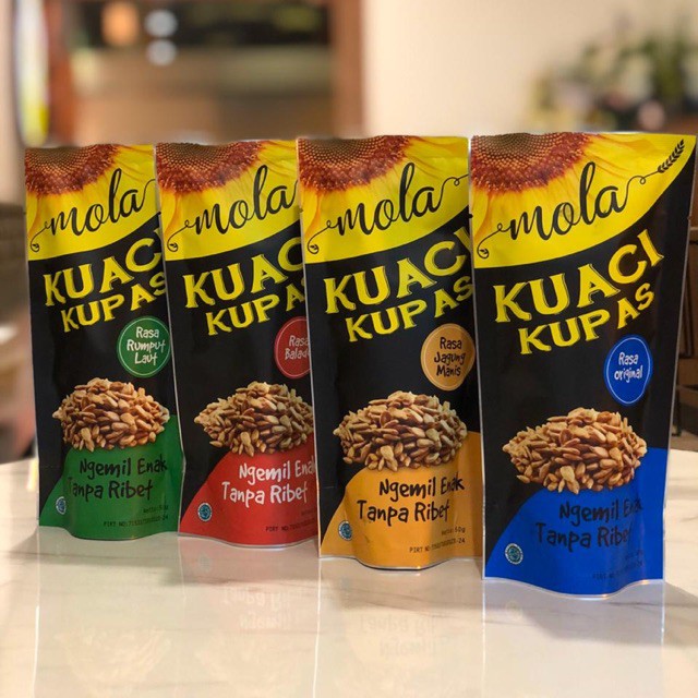 

KUACI KUPAS MOLA PANGGANG KWACI BIJI BUNGA MATAHARI SUNFLOWER SEED ROASTED KUWACI SEEDS ORIGINAL