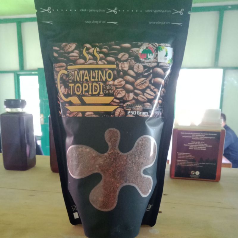 

Kopi Arabika | Malino Topidi Arabika 250gram