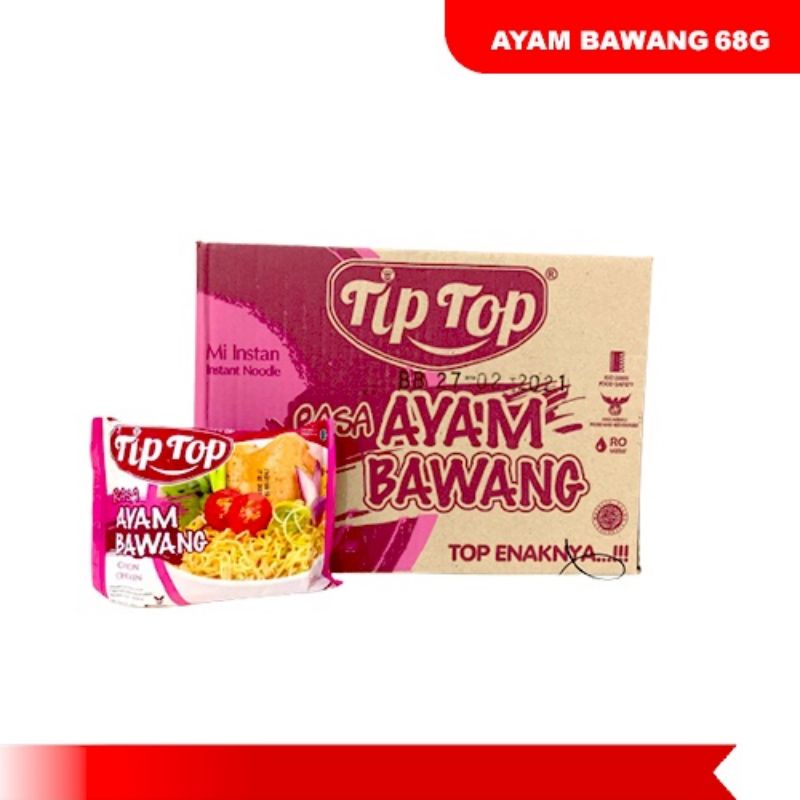 

MIE TIP TOP RASA AYAM BAWANG 68 GRAM
