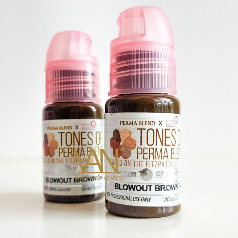 TINTA SULAM ALIS PERMABLEND FITZPATRICK BLOWOUT BROWN 15 ML/ EXP 2025