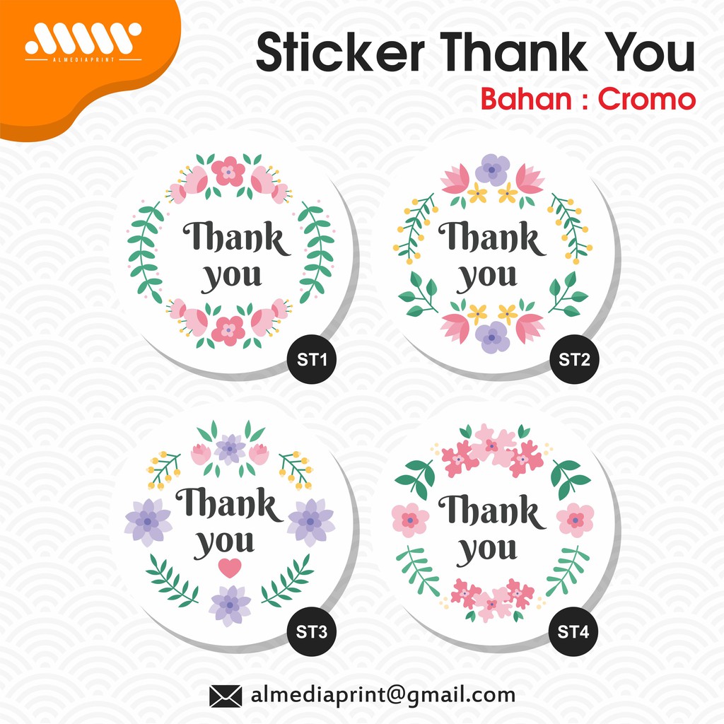 

Cetak Stiker Thank You