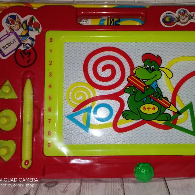 

Papan tulis dengan magnet