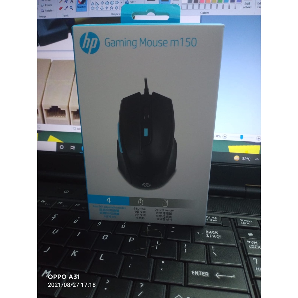 HP m150 Gaming Mouse Usb Kabel Mouse HP M 150 Original