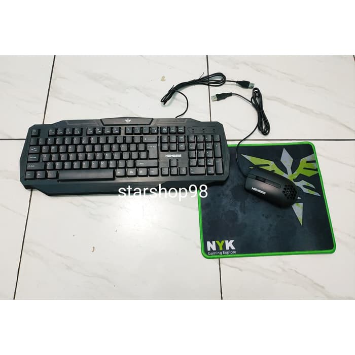 Keyboard Mouse Gaming RGB NYK Artemis KC 200