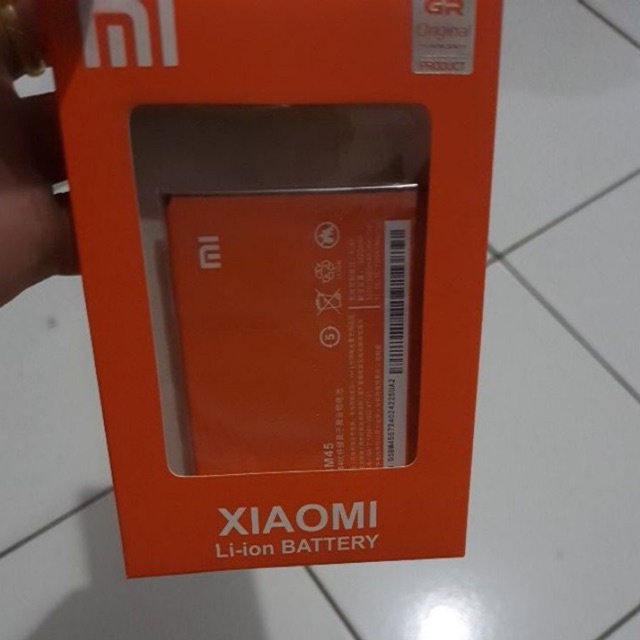 Batterai Xiaomi Redmi Note 2 / BM 45 Model Original Baterai BM45