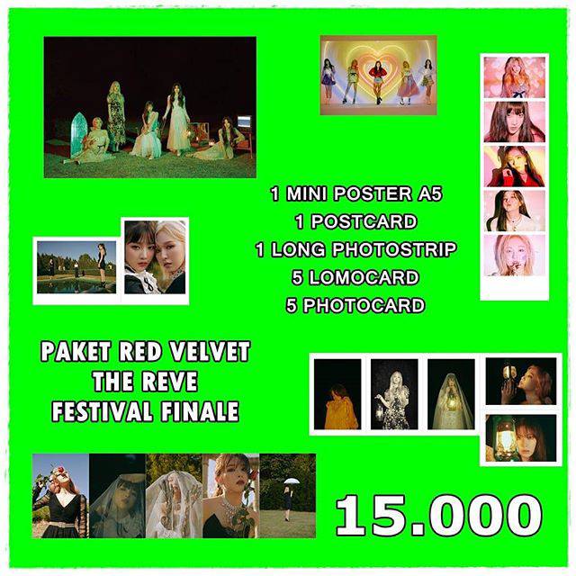 PAKET RED VELVET THE REVE FESTIVAL FINALE