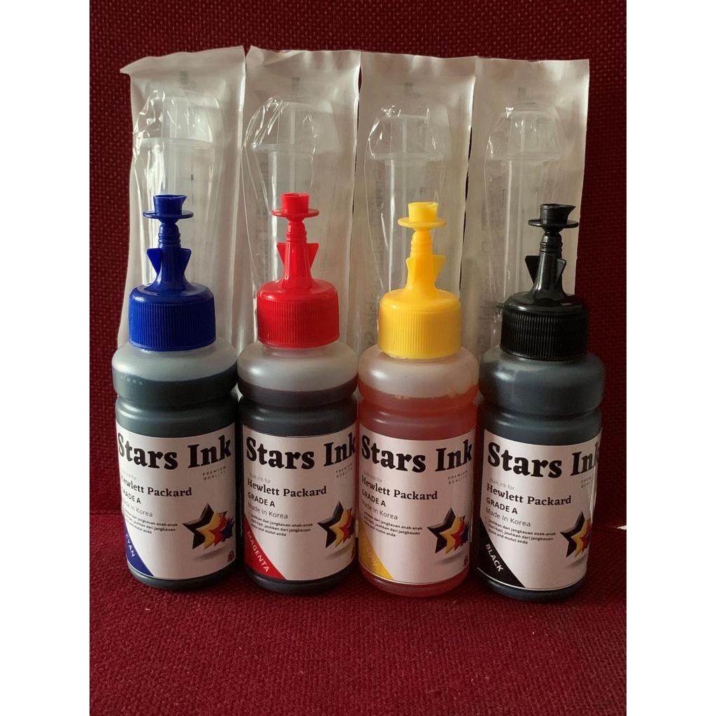 Tinta Refill HP Isi Ulang 682,802,803,678 + Suntikan