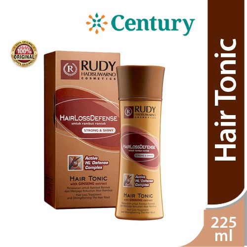 Rudy Hair Tonic Gingseng 225ml / Tonik Rambut Ginseng / Penyubur Rambut / Hair Tonic / Rambut Rontok