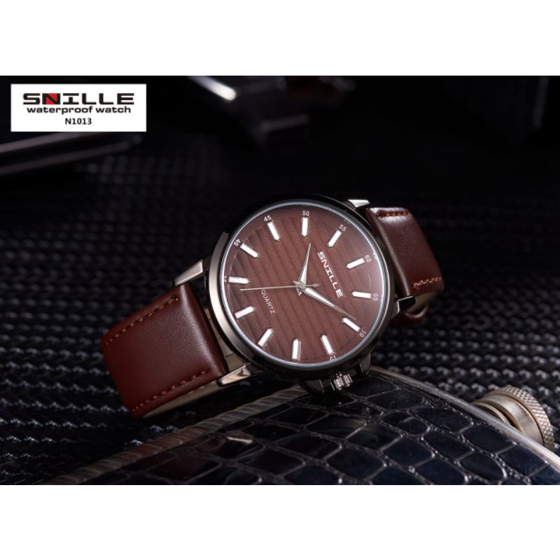 JAM TANGAN PRIA SNILLE ORGlNAL beli 1 gratis 1 jam random