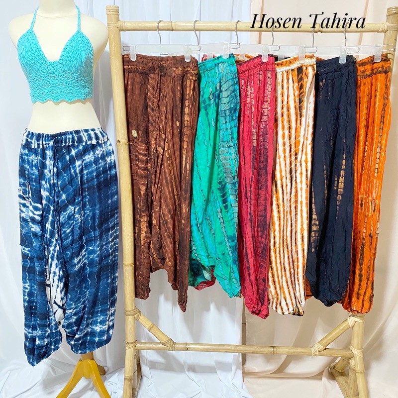 celana arjuna bali / celana pantai bali / celana kulot arjuna tye dye bali