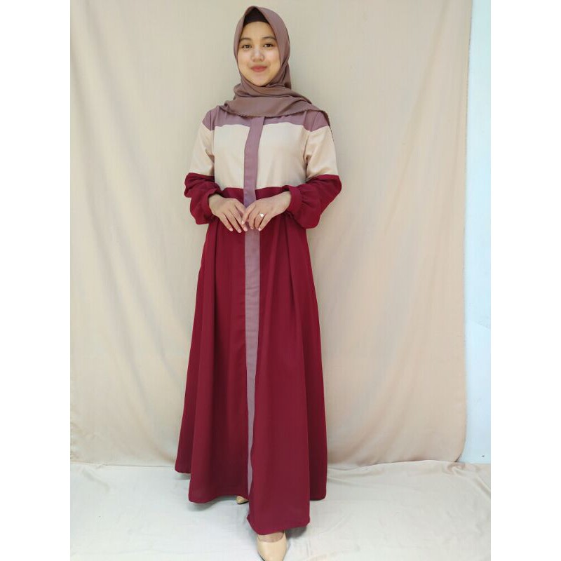 Agatha Dress Baju Gamis Model Terbaru Gamis Best seller 2021