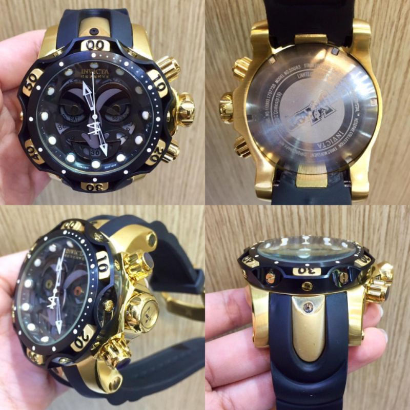 JAM TANGAN PRIA INVICTA JOKER RUBBER STRAP