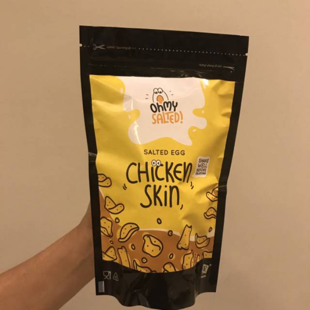 

OhMySalted Chicken Skin Net 150gram