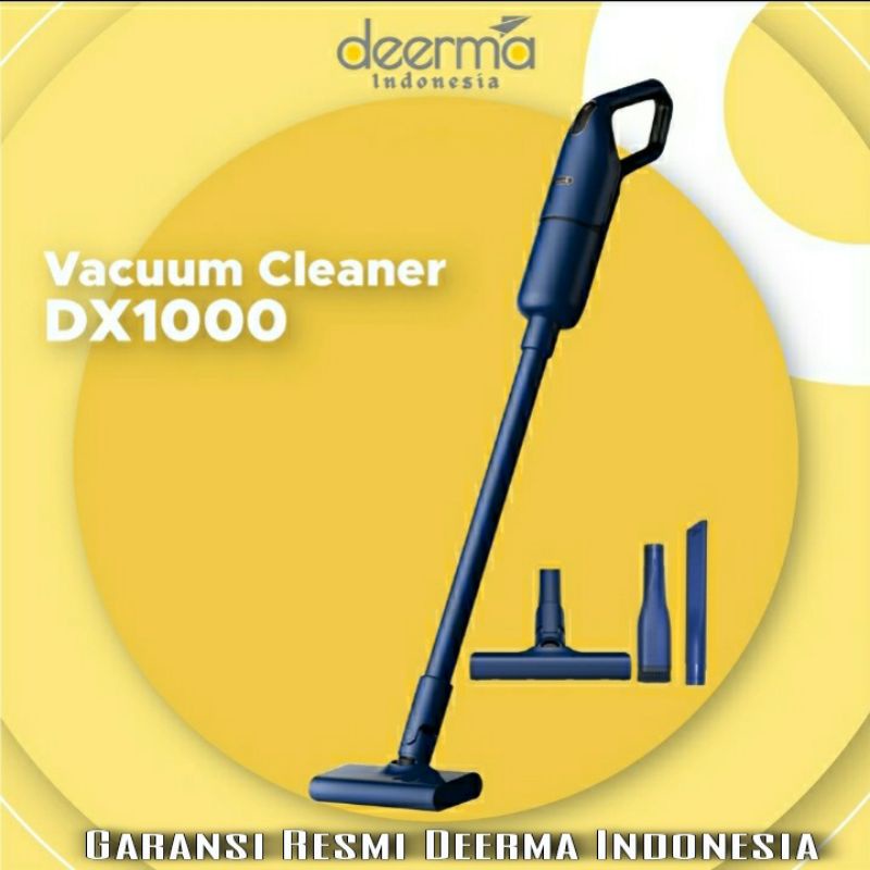 Deerma DX1000 Handheld Portable Vacuum Cleaner DX1000 Penghisap Debu Rumah Sofa Garansi Resmi